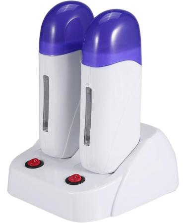 3Types Cartridge Wax Depilatory Roller Warmer Heater Waxing Body Hair Removal Machine Cartridge Wax Roller Depilatory Machine (Two-seat wax machine standard 110v) - Buy Online on GoSupps.com