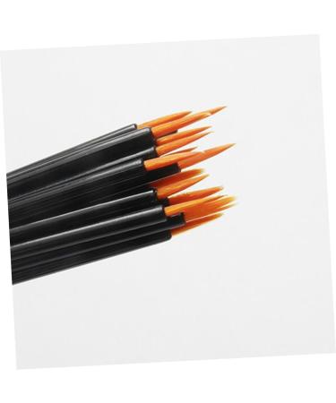 BELLIFFY 100pcs Eyeliner Liquid Small Eyeliner Brush Fine Eyeliner Brush Eyeliner Makeup Brush Gold Eyeliner - Buy Online on GoSupps.com