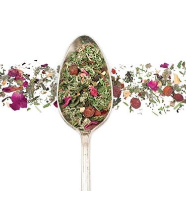 Peaceful Pregnancy Tea - Nourishing Red Raspberry Leaf Tea for First to Third Trimester - 30 Servings (2.5 oz) - Buy Online on GoSupps.com
