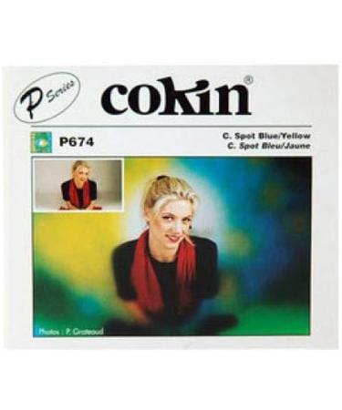 Cokin P672 Square Center Spot Blue/Yellow Filter - 1 3-Stop, 84mm X 84mm - Buy Online on GoSupps.com