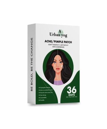 Acne Pimple Patch - 36 Invisible Facial Stickers cover with 100% Hydrocolloid overnight Pimple/Acne Absorbing patch (Single)