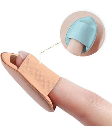 Qyrugcxs Mini Size Finger Puff Set Makeup Sponge Face Puff Cosmetic Air Cushion Powder Puff Makeup Tools - Buy Online on GoSupps.com