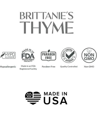 Buy Brittanie's Thyme Organic Witch Hazel Facial Toner - 4 oz | Peppermint & Sweet Orange for Calm Skin | International Shipping Available - Buy Online on GoSupps.com