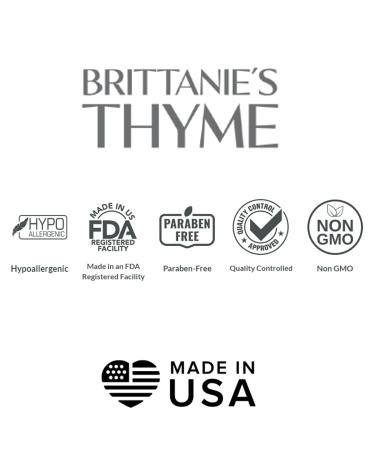 Brittanie's Thyme Pure Hyaluronic Acid Serum | Anti-Aging Face Serum for Fine Lines & Wrinkles | Intense Plumping & Hydration | 2 oz Repair for Dry Skin - Buy Online on GoSupps.com
