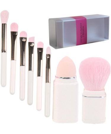 FRCOLOR 5 Sets Makeup Brush Set Women Travel Outfit Make up Brush Foundation Concealers Mini Tools Beauty Tools Face Sponges Women Makeup Supplies Square White Plastic Bronzing Powder - Buy Online on GoSupps.com