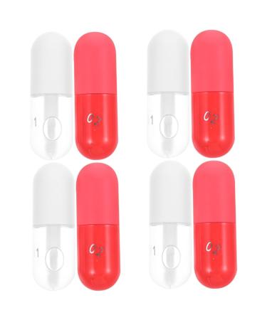 FRCOLOR 8 Pcs Lip Oil Lip Plumper Clear Lip Gloss Lipgloss Lip Balm Nourishing Essence Lip Tint Natural Lip Gloss Lip Skin Cosmetic Lip Protector Lip Care Oil Care Products Plant Essence