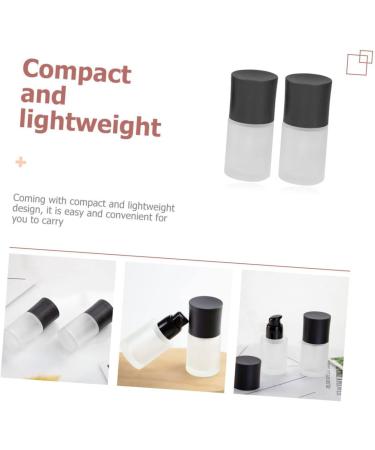 10 Pcs Liquid Foundation Press Bottle Lotion Terrarium Glass Containers Cosmetics Bottle Cream As Shownx5pcs 8.5x3.9cmx5pcs - Buy Online on GoSupps.com