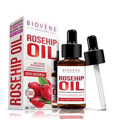 ROSEHIP OIL anti-aging regeneration 100% pure 30 ml