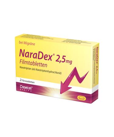 NaraDex 2.5 mg film-coated tablets 2 tablets