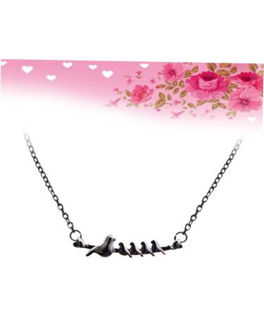 COLLBATH Reindeer+antlers A Necklace Choker Necklace for Women Mothers Necklace Women Alloy Chain Charm Miss The Bird - Buy Online on GoSupps.com