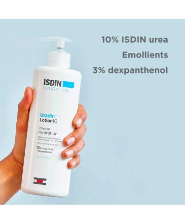 ISDIN Uradin10 Intense Hydration Body Lotion 13.5 Oz | Fast Absorbing & Dermatologically Tested - Buy Online on GoSupps.com