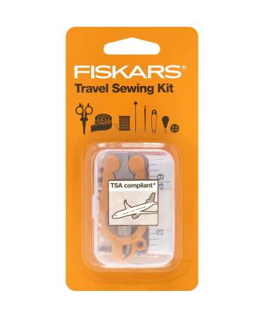 Fiskars Kit, Travel Supplies, 27 Piece Sewing Accessories, Orange - Buy Online on GoSupps.com