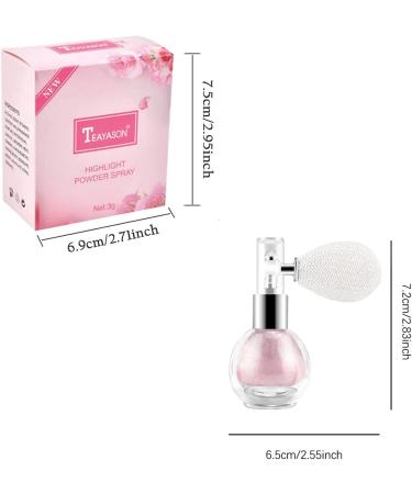 Sparkle with Body Glitter Spray - Highlighter for Hair, Face, Nails & Body Makeup - Buy Online on GoSupps.com