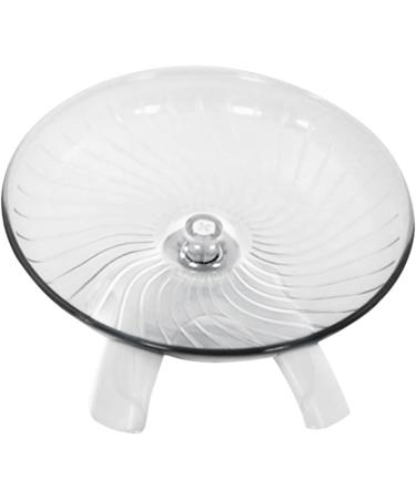 Silent Hamster Wheel 5inch Hermit Crabs Wheel Toy Hamster Running Wheel Playing Toy Hamster Exercise Sports Wheel Cage Decoration for Gerbils Squirrels Guinea(Grey) - Buy Online on GoSupps.com