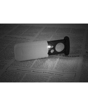 Magnifyings Educational Hobby Magnifiers Illuminated Battery Powered 30 Times 60 Times 90 Times Pocket Led Glass Reading Reading Magnifying Glass - Buy Online on GoSupps.com