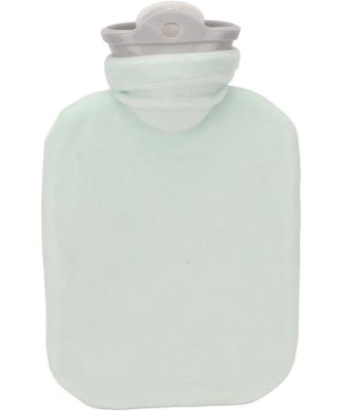 Soft Cover Heat Bottle - Wearable Hot & Cold Compress for Pain Relief | Safe Rubber Design (Green Rabbits) - Buy Online on GoSupps.com