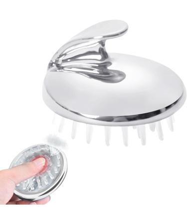 Hair Massage Device - Silicone Hair Cleaning Brush for Scalp Care & Hair Growth | Versatile Pet Hair Care Tool for All Hair Types - Buy Online on GoSupps.com