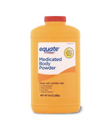Equate Talc Free Medicated Body Powder 10 oz.
