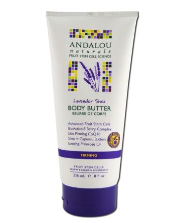 Andalou Naturals Body Butter Firming Lavender Shea 8 fl oz (236 ml)