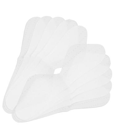 15 Sheets Eye Mask Cotton Eye Paper Eye Supply Nail Stamp Plates Face Beauty Accessories Eye Patches for Adults Invisible Sticker White Non-woven Fabric Portable