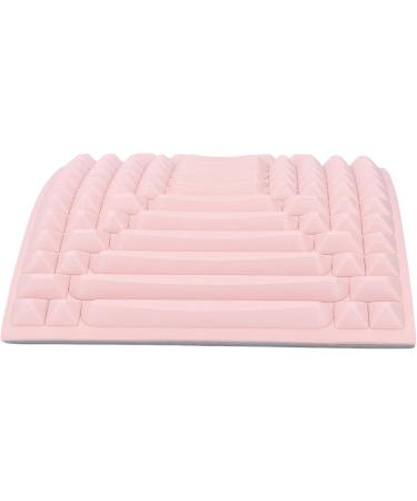 Lower Back Stretcher Tool Reduce Fatigue Physical Traction Spine Traction Neck Release Tool for Neck Back Pain Relief EVA Material (Light) Light Pink - Buy Online on GoSupps.com