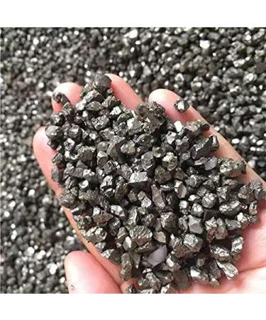 raw Minerals Chalcopyrite Gravel Natural Pyrite Crystal Chips for feng Shui 200g - Buy Online on GoSupps.com