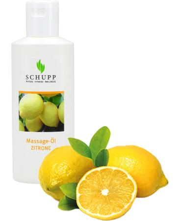 Schupp massage oil lemon 200 ml
