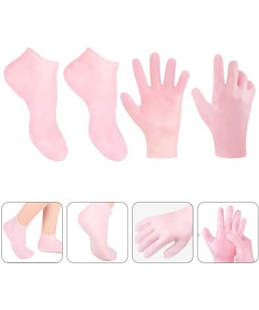 MILISTEN 1 Set Hydrating Sock Gloves Dry Crack Heel Socks Cracked Skins Gloves Cracked Heel Treatment Sock Heal Gloves Gel Spa Gloves Foot Care Socks Gloves Hand Gloves Sebs Cosmetic - Buy Online on GoSupps.com