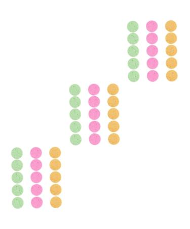 45 Pieces Cellulose Sponge Makeup Powder Puff Makeup Round Form Small Cosmetic Puffs Makeup Pad for Girls Cleaning Face Wash Face Pads Makeup Puff Women