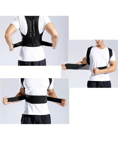 n/a Adjustable Posture Corrector Back Support Shoulder Back Brace Posture Correction Spine Postural Fixer Tape (Color : Black Size : XL code) Handmade Full moon lofty ambition - Buy Online on GoSupps.com