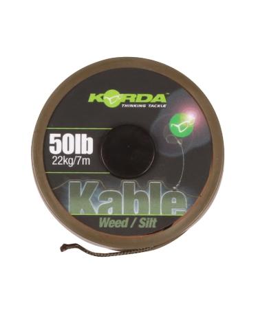 Korda Kable Tight Weave Leadcore Weed / Mud