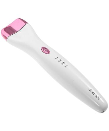 PATKAW Heated Eyelash Curlers Heated Lash Curler Electric Eyelash Curler USB Rechargeable Natural Curling Long Lasting Temp Settings for Makeup Tools Women White