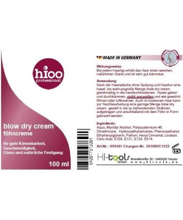 HItools Professional f hncream 100ml - Buy Online on GoSupps.com