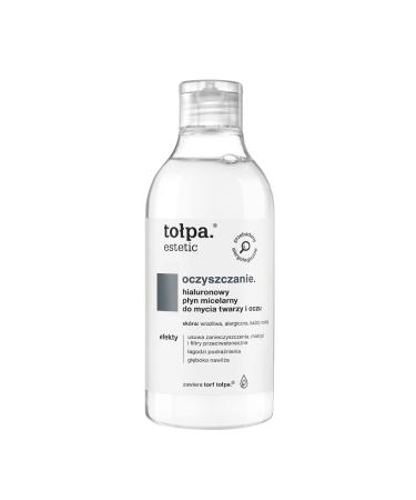 TOLPA HYALURONIC micellar water for cleansing the face and eyes 300 ml