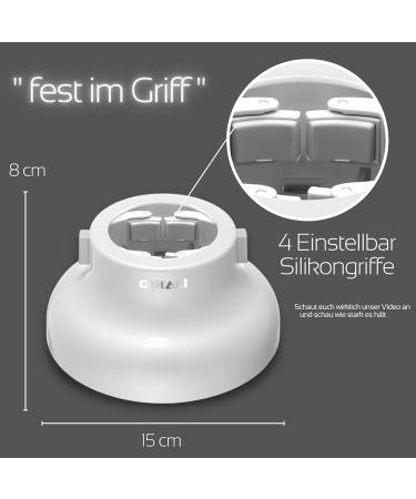 Buy Gihali Universal Hair Diffuser Attachment - Gold for Curly & Wavy Hair | Stable 4.4cm to 6.6cm | International Shipping Available - Buy Online on GoSupps.com