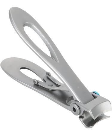 Durable Toe Clipper Nail Clipper Clean and Beautiful for Home Salon Shop Manicure Store Beauty Salon (Silver) - Buy Online on GoSupps.com