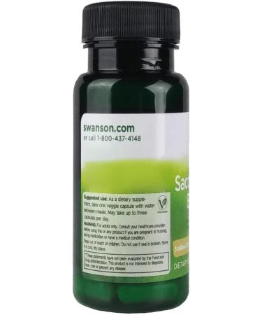 Swanson Saccharomyces Boulardii 5 Billion Cfu 30 Veg Capsules - Buy Online on GoSupps.com
