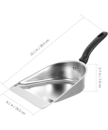 Fireplace Countertop Dustpan Stainless Steel Mini Cleaning Dustpan Gardening Handheld Ice Metal Food Candy Dry Goods Scoop Metal Dustpan Metal Dustpan - Buy Online on GoSupps.com