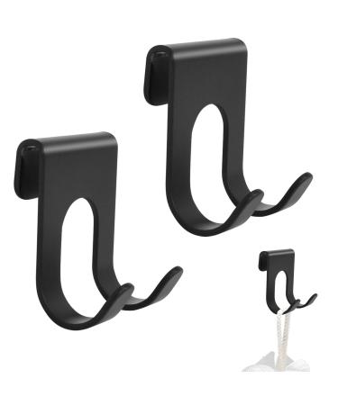 Naapesi 2 piece of razor holder for the cut razor holder hook made of stainless steel waterproof self -adhesive shavering shaving hooks without drilling for bathrooms and kitchen (black) - Buy Online on GoSupps.com