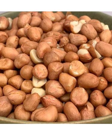 NULTHY NULTHY - 1 kg raw peanut with organic skin - Creamy texture - Healthy snack - Eco-friendly product