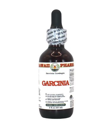 Hawaii Pharm Europe Garcinia (Garcinia Cambogia) Dried Fruits ALCOHOL-FREE Liquid Extract Glycerite 60 ml 60 ml (1 pack)