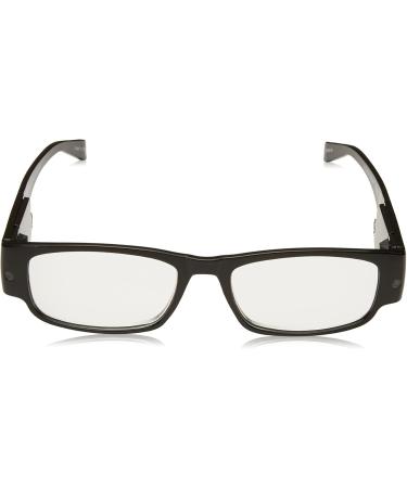Foster Grant Men's Lloyd Lightspecs Lighted Reading Glasses - Black/Transparent 59mm | International Shipping Available - Buy Online on GoSupps.com