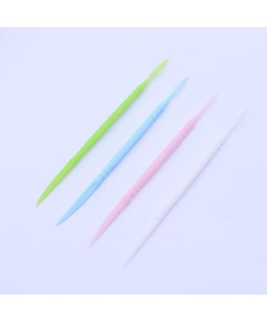 Buy Supvox Interdental Brushes - Double Head Dental Cleaning Tools (200 Pieces) for Effective Oral Care - Random Color - International Shipping Available - Buy Online on GoSupps.com