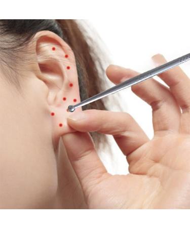600 Pieces Acupuncture Ear Massage Stickers | One-Way Ear Seeds & Acupressure Pen for Effective Meridian Therapy - Buy Online on GoSupps.com