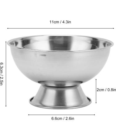 Premium Stainless Steel Shaving Foam Bowl & Mug - Exquisite Design for Men | International Shipping Available - Buy Online on GoSupps.com