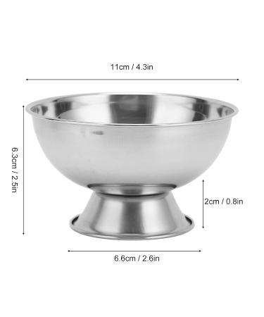Premium Stainless Steel Shaving Bowl | Ideal for Rich Shaving Cream & Foam | Men's Grooming Essential - Buy Online on GoSupps.com