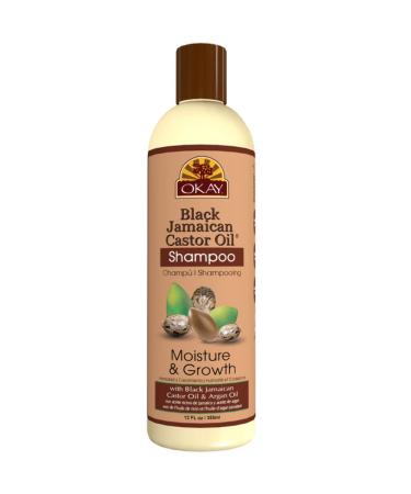 Okay Pure Naturals Black Jamaican Castor Oil Shampoo 12 fl oz (355 ml)