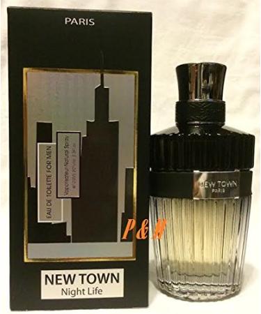 NEW TOWN NIGHT LIFE BY LOMANI COLOGNE FOR MEN 3.3 OZ / 100 ML EAU DE TOILETTE SPRAY