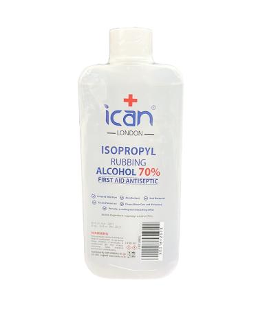 ican london isopropyl rubbing alcohol 70% first aid antiseptic Disinfectant 100ML 100 ml (Pack of 1)