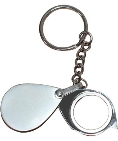 20X Pocket Magnifying Glass Hand-held with Key Chain Mini Folding Magnifier for Reading Inspection Mini Magnifier for Reading Key Chain Small Gift - Buy Online on GoSupps.com